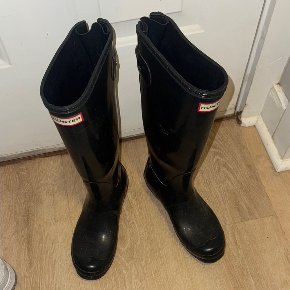 Hunter Navy Women's Winter & Rain Boots